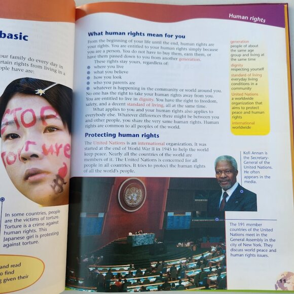 Understanding Human Rights Global Citizenship Hardcover Book by Susan Watson - Picture 6 of 10